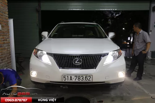 Lexus nâng cấp bi gầm an toàn khi ngày mưa.